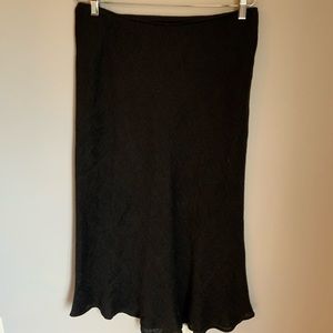 Eileen Fisher Classic Black Maxi Skirt
